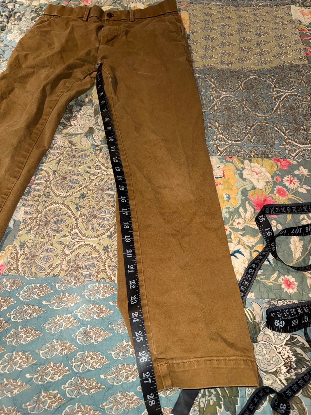 Gap Men's Brown Chino Pants - Tailored Straight Fit - Picture 11 of 11